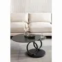 Coffee tables - Coffee Table Beverly Black 133x80cm - KARE DESIGN