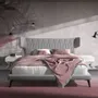 Lits - Lit en tissu gris clair - ANGEL CERDÁ