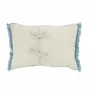 Fabric cushions - Etamine Cushion 30X45 Cm Etamine 2 Paon - EN FIL D'INDIENNE...