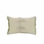 Fabric cushions - ETAMINE Cushion 30x45 cm ETAMINE 2 KAKI - EN FIL D'INDIENNE...