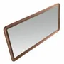 Miroirs - Miroir mural rectangulaire noyer - ANGEL CERDÁ