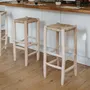Tabourets - Tabourets hauts en bois – Idéal hôtels, restaurants et cafés - COSYDAR-DECO