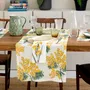 Décorations florales - Chemin de Table en Lin lavé │ MIMOSAS - LINOROOM 100% LINEN TEXTILES