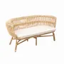 Sofas - Rattan bench with cushion - HAVANA - HYDILE