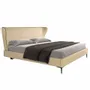 Beds - Cream leatherette bed - ANGEL CERDÁ