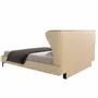 Beds - Cream leatherette bed - ANGEL CERDÁ