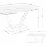 Dining Tables - Oval Barrel porcelain marble extending dining table - ANGEL CERDÁ