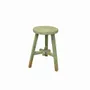Stools - Old round stool - PAGODA INTERNATIONAL