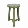 Stools - Old round stool - PAGODA INTERNATIONAL