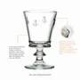 Wine accessories - Lot de 6 verres à vin ABEILLE - LA ROCHÈRE