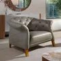 Armchairs - Grey leather armchair - ANGEL CERDÁ
