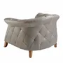 Armchairs - Grey leather armchair - ANGEL CERDÁ