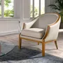 Fauteuils - Fauteuil en cuir sable - ANGEL CERDÁ