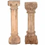 Unique pieces - CARVED WOODEN COLUMN - UNIQUE PIECE - ITEM HOME BY ITEM INTERNATIONAL