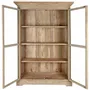 Bibliothèques - VITRINE EN BOIS NATUREL RECYCLÉ - ITEM HOME BY ITEM INTERNATIONAL