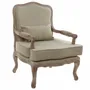 Fauteuils - FAUTEUIL EN BOIS ET TOILE AVEC COUSSIN - ITEM HOME BY ITEM INTERNATIONAL