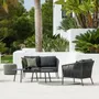 Canapés de jardin - Fortuna rope Sofa 2,5seat - JATI KEBON