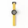 Children's fashion - Mustard children's watch (strap) /Black-Gray (case) 32 mm - ABINGPLUS