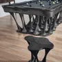 Sculptures, statuettes et miniatures - Billard "Black Bi" - BILLARDS ET BABY-FOOT TOULET