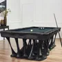 Sculptures, statuettes et miniatures - Billard "Black Bi" - BILLARDS ET BABY-FOOT TOULET