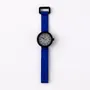 Children's fashion - French Blue Children's Watch (strap) /Black-Grey (case) 32mm - ABINGPLUS