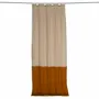 Curtains and window coverings - Fortuna Duo Curtain 140X300 Cm Tabac - EN FIL D'INDIENNE...
