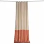 Curtains and window coverings - Fortuna Duo Curtain 140X300 Cm Peche - EN FIL D'INDIENNE...