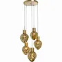 Hanging lights - Pendant Lamp Supernova Amber Cinque Ø50cm - KARE DESIGN