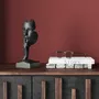 Decorative objects - Deco Object Quiet Face Black 31cm - KARE DESIGN