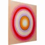 Paintings - Canvas Picture Tendency Circle Pink 120x120cm - KARE DESIGN