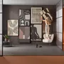 Tableaux - Tableau artistique Brownie 70x110cm - KARE DESIGN