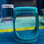 Chairs - Signet Ring Stool I Turquoise - SOFTICATED