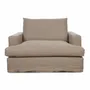 Sofas for hospitalities & contracts - Saona Loveseat |Armchair-Small Sofa - CREARTE COLLECTIONS