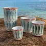 Candles - Summer Collection ceramic scented candles - WAX DESIGN - BARCELONA