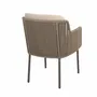 Armchairs - Bernini dining chair Terre - 4 SEASONS OUTDOOR