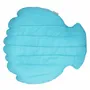 Equipements espace extérieur - Pouf coquillage extérieur flottant déhoussable bleu - MX HOME