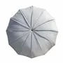 Equipements espace extérieur - Pouf oursin extérieur flottant déhoussable gris - MX HOME