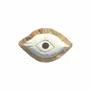 Outdoor decorative accessories - Greek eye outdoor cushion - MX HOME