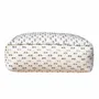 Equipements espace extérieur - Coussin de sol déhoussable M - tissu blanc poils multi couleur - MX HOME