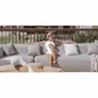 Canapés de jardin - Canapé modulable - Déhoussable 4/5 places - Lin Extérieur - MX HOME