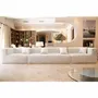 Lawn sofas   - Modular sofa - Removable 5/6 seater cover - Striped linen  - MX HOME