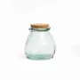 Boîtes de conservation - Le Pot en Verre Belly - Bleu - S - BAZAR BIZAR LIVING