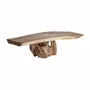Tables basses - Table basse en bois de suar marron 200x110x52 cm - VICAL