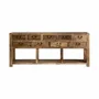 Consoles - Console en bois de pin recyclé marron 190x45x80 cm - VICAL