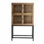 Armoires - Vitrine modulable en bois de pin recyclé marron 85x40x85 cm - VICAL