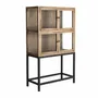 Armoires - Vitrine modulable en bois de pin recyclé marron 85x40x85 cm - VICAL