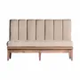 Other tables - Off-white teak wood sofa 172x60x114 cm - VICAL