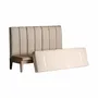 Other tables - Off-white teak wood sofa 172x60x114 cm - VICAL
