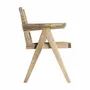 Chaises - Chaise en bois d´orme marron 57x59x85 cm - VICAL