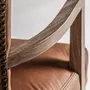 Chaises - Chaise en peau marron 57x64x88 cm - VICAL